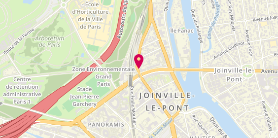 Plan de ATTYASSE-ARFI Claude, 1 Avenue Jean Jaurès, 94340 Joinville-le-Pont