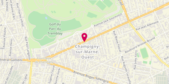 Plan de DYS Isabelle, 60 Avenue du Général de Gaulle, 94500 Champigny-sur-Marne
