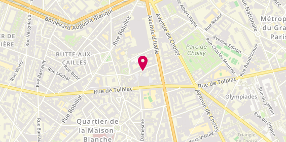 Plan de REVILLON Philippe, 21 Rue du Moulinet, 75013 Paris