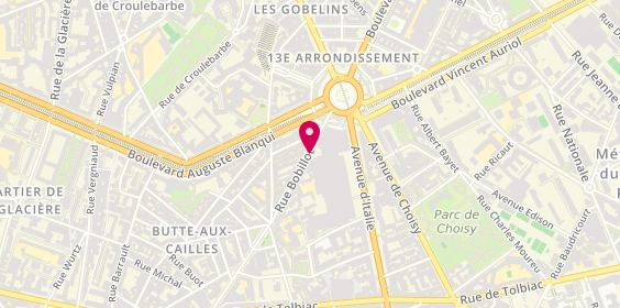 Plan de DUPONT Delphine, 17 Rue Bobillot, 75013 Paris