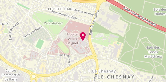 Plan de PROUHEZE Audrey, 177 Rue de Versailles, 78157 Le Chesnay-Rocquencourt