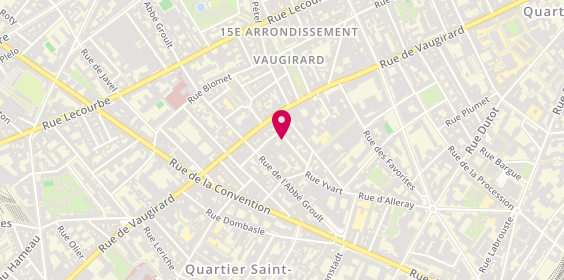 Plan de BIGORIE Véronique, 4 Rue Léon Delhomme, 75015 Paris