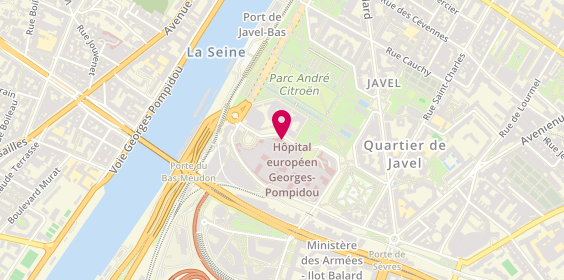 Plan de MIRIEU DE LABARRE Sixtine, 20 Rue Leblanc, 75015 Paris