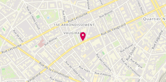 Plan de PROUVOST Christian, 254 Rue de Vaugirard, 75015 Paris