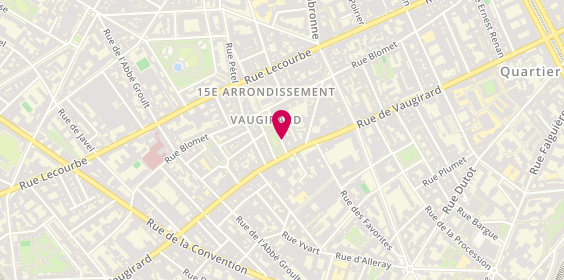 Plan de BEYTOUT-ZIMRA Clémentine, 11 Place Adolphe Chérioux, 75015 Paris