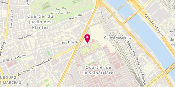 Plan de FAURE-BARDON Valentine, 47 Boulevard de l'Hopital, 75013 Paris
