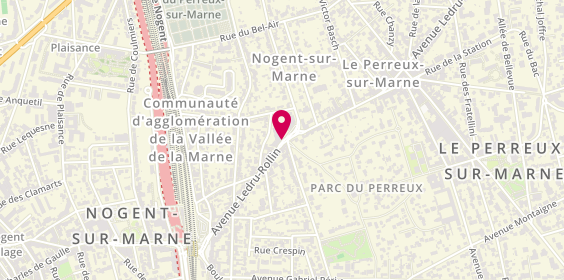 Plan de LAMZALAH Abdessamade, 39 -41 Avenue Ledru Rollin, 94170 Le Perreux-sur-Marne