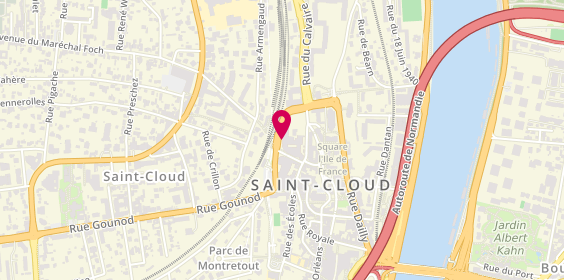 Plan de MIAILHE Grégoire, 35 Rue Dailly, 92210 Saint-Cloud