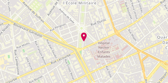 Plan de BINET Anna, 77 Bis Avenue de Breteuil, 75015 Paris