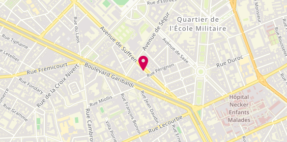 Plan de AISSAOUI Sadya, 138 Avenue de Suffren, 75015 Paris
