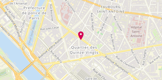 Plan de KARACHOULI Dania, 26 Bis Avenue Daumesnil, 75012 Paris