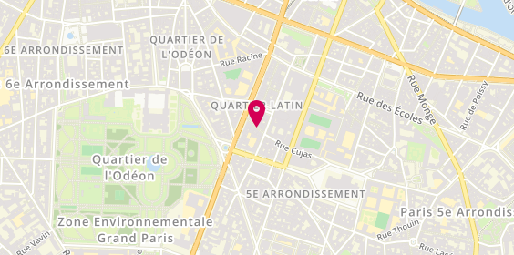 Plan de PETROFF Evelyne, 21 Rue Cujas, 75005 Paris