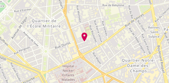 Plan de MALARET Jean-Marie, 8 Avenue Constant Coquelin, 75007 Paris