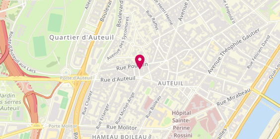 Plan de TAYLOR Sabine, 4 Rue Girodet, 75116 Paris