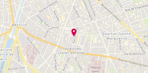 Plan de ATTALI Pierre-Yves, 21 Rue Trousseau, 75011 Paris