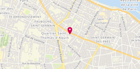 Plan de WARNIEZ Corinne, 193 Boulevard Saint Germain, 75007 Paris
