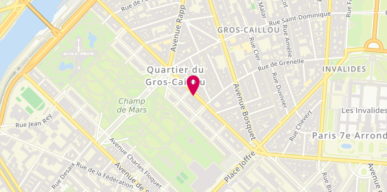 Plan de JOLY Muriel, 52 Avenue de la Bourdonnais, 75007 Paris