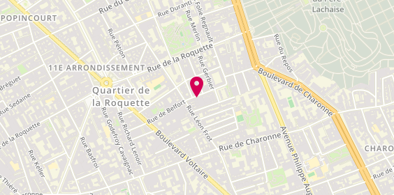 Plan de MUSZYNSKI Charles, 8 Rue de la Folie Regnault, 75011 Paris