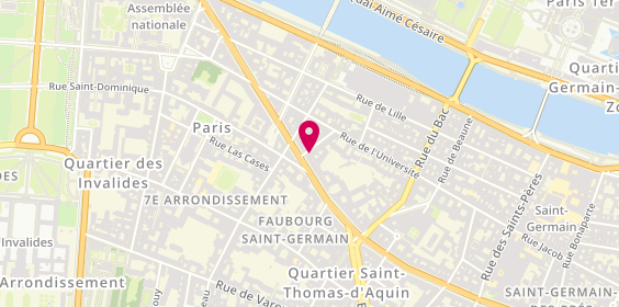 Plan de SERFATY David, 9 Rue de Villersexel, 75007 Paris