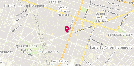 Plan de CAMBOURIS Solange, 29 Rue de Turbigo, 75002 Paris