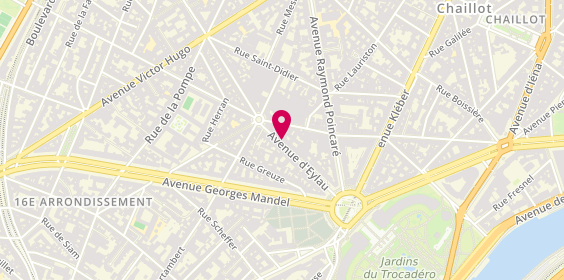 Plan de DRAY Charles, 28 Avenue d'Eylau, 75116 Paris