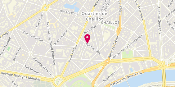 Plan de TIBI Charles, 26 Rue Boissière, 75116 Paris