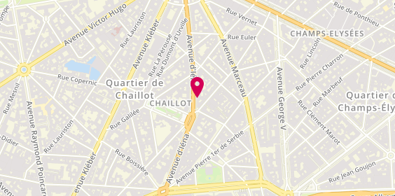 Plan de MERGUI Jean-Luc, 60 Avenue d'Iena, 75116 Paris