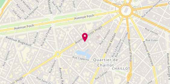 Plan de COHEN-BOULAKIA Michel, 25 Rue Paul Valéry, 75116 Paris