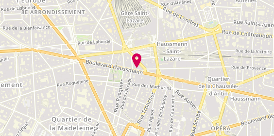 Plan de DREYFUS René, 82 Boulevard Haussmann, 75008 Paris
