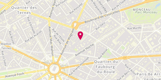 Plan de CHELLY Claude, 6 Square du Roule, 75008 Paris