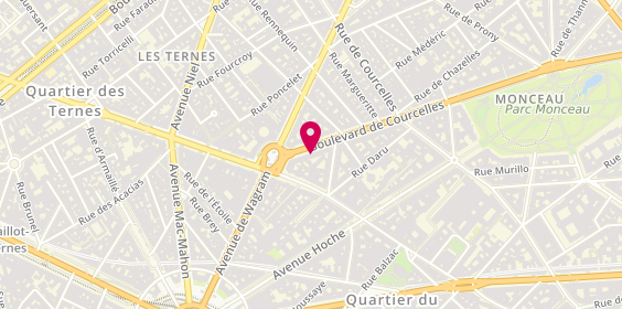 Plan de COHEN Bernard, 83 Boulevard de Courcelles, 75008 Paris