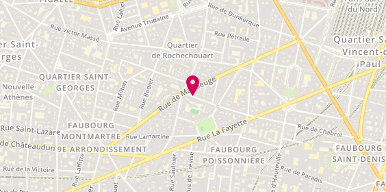 Plan de LAFARGE-BART Bénédicte, 36 Rue de Bellefond, 75009 Paris