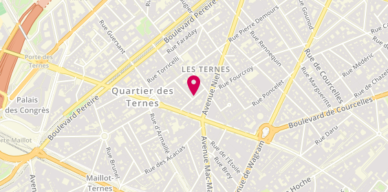 Plan de DEIS DE FABIANI Stéphanie, 7 Rue Villebois Mareuil, 75017 Paris