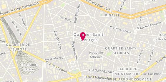 Plan de SAIM Mourad, 43 Rue la Bruyère, 75009 Paris