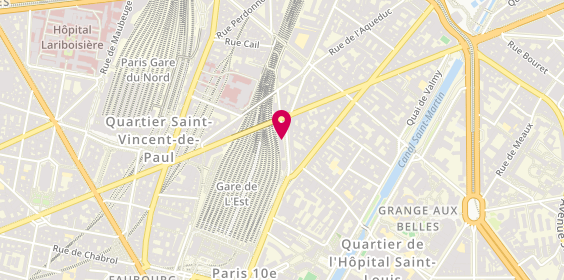 Plan de FRATI Albane, 9 Rue de Chateau Landon, 75010 Paris