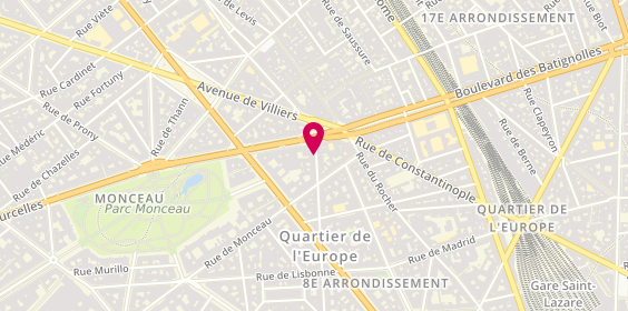 Plan de PEREZ Georges, 103 Rue de Miromesnil, 75008 Paris