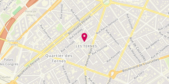 Plan de LAMAZOU Frédéric, 25 Rue Pierre Demours, 75017 Paris