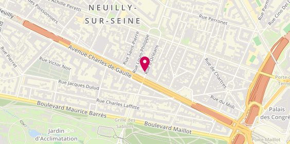 Plan de LABASTIRE Laurence, 11 Rue d'Orleans, 92200 Neuilly-sur-Seine