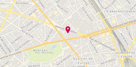 Plan de MEKKI Dhia, 8 Bis Rue de la Terrasse, 75017 Paris
