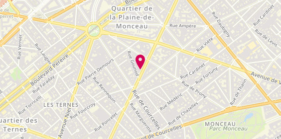 Plan de OMNES Sophie, 123 Avenue de Wagram, 75017 Paris