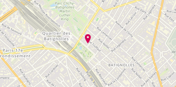 Plan de TRESOR Laurence, 5 Rue Brochant, 75017 Paris