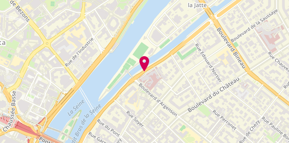 Plan de ALLOUCHE Dan, 36 Boulevard du General Leclerc, 92205 Neuilly-sur-Seine