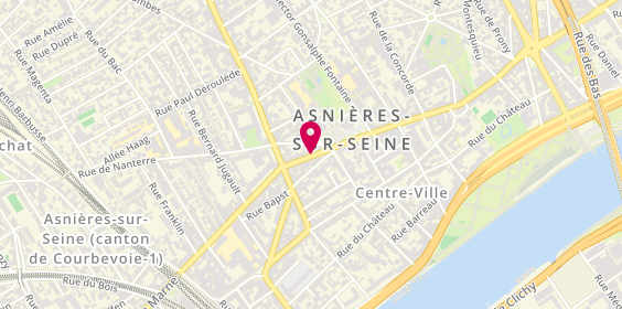 Plan de MOSER Corinne, 101 Avenue de la Marne, 92600 Asnières-sur-Seine