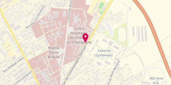 Plan de LEDEUIL Andreane, 51 Rue du Commandant Derrien, 51005 Châlons-en-Champagne