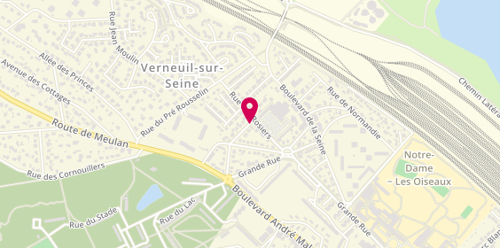 Plan de LOUAFI Nabil, 18 Rue du parc Noir, 78480 Verneuil-sur-Seine