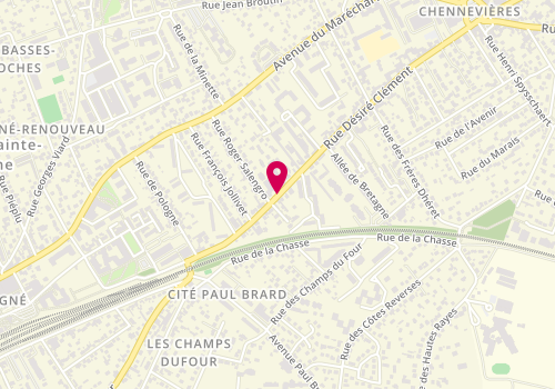 Plan de BOUCETTA Khalid, 35 Rue Désiré Clément, 78700 Conflans-Sainte-Honorine