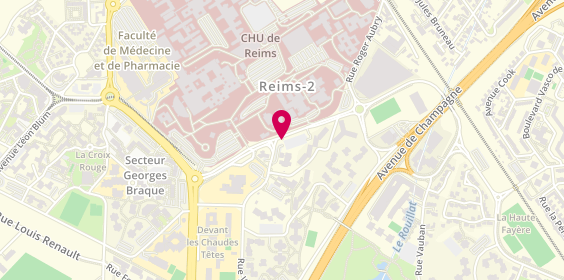 Plan de EL Khalifa Flora, Rue du General Koenig, 51092 Reims