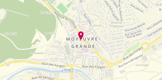 Plan de SALZINGER Patrick, Avenue Maurice Thorez, 57250 Moyeuvre-Grande