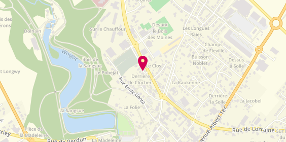 Plan de TRAORÉ Amadou LAÏCO, 31 Avenue Albert de Briey, 54151 Val-de-Briey
