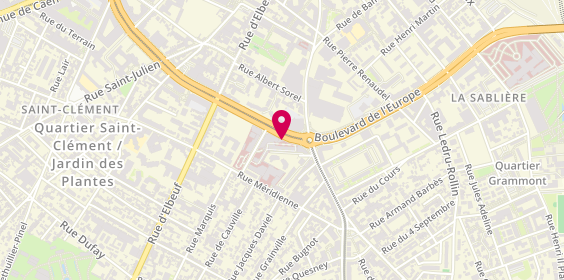 Plan de SANGUIN Sophie, 73 Boulevard de L ' Europe, 76040 Rouen
